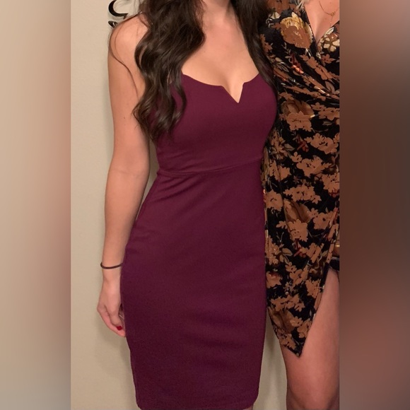 Lulus Gianna Plum Purple Sleeveless Bodycon Dress - Picture 11 of 12